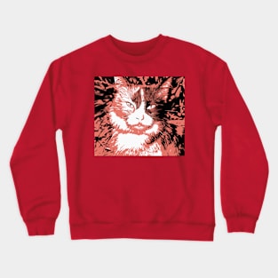 Mystery Cat Crewneck Sweatshirt